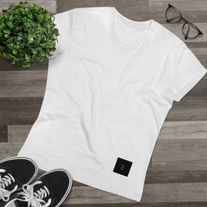 V-neck "Logo" Tee