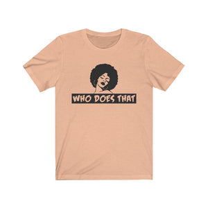 "Who 2" Short Sleeve Tee