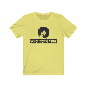 "Who 2" Short Sleeve Tee