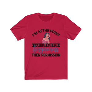 "To The Point" Short Sleeve Tee