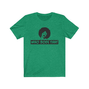 "Who 2" Short Sleeve Tee