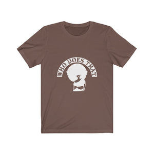 "Who" Short Sleeve Tee