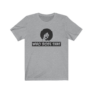 "Who 2" Short Sleeve Tee