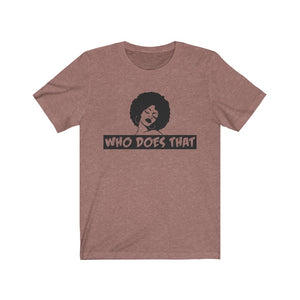 "Who 2" Short Sleeve Tee