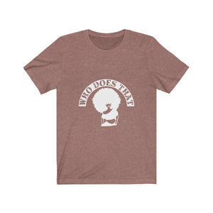 "Who" Short Sleeve Tee