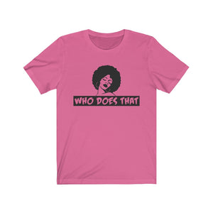 "Who 2" Short Sleeve Tee