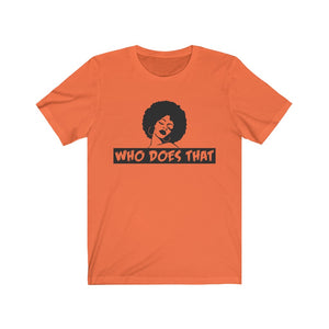 "Who 2" Short Sleeve Tee